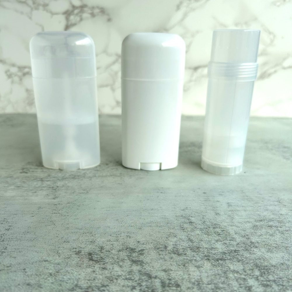 Lot of 72 container tubes for lotion or deodorant 2 oz NEW